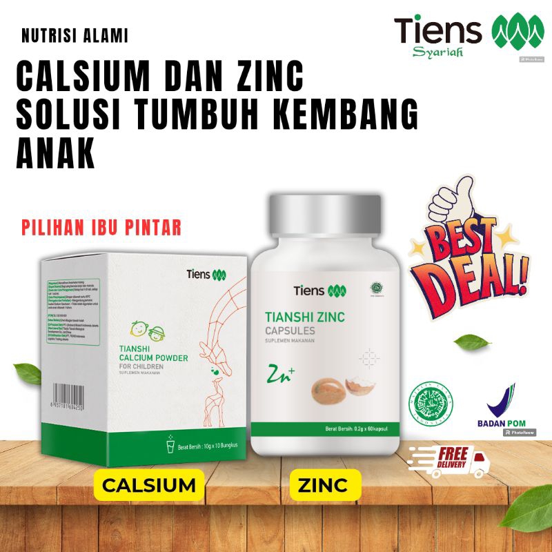Tiens Peninggi Badan Tiens Original  Obat Peninggi Badan Suplement Peninggi Badan Anak Calsium Dan Z