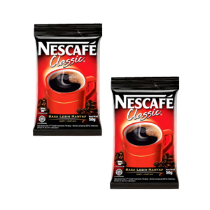 

NESCAFE COFFEE CLASSIC KEMASAN EKONOMI PCK 45g