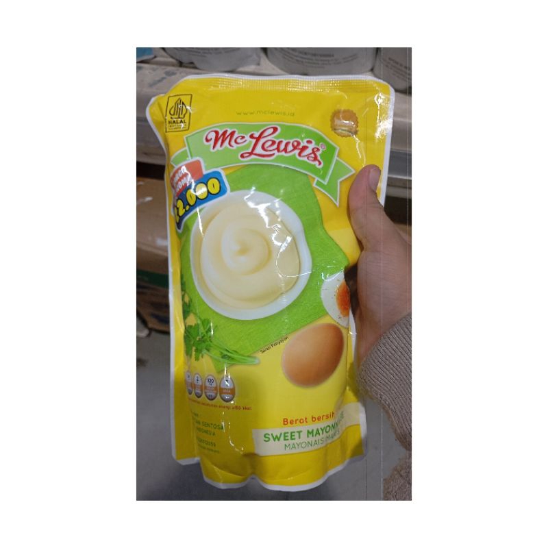 

MC LEWIS SWEET MAYONAISE 1 KG ISI 3 PCS