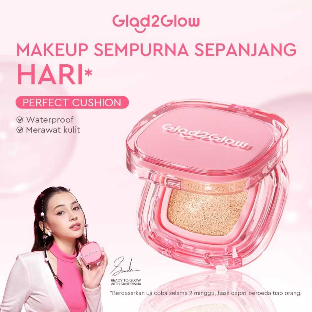 Cushion G2G | Glad2glow Cushion G2G Perfect Cover Cushion Foundation Flawless Glowing