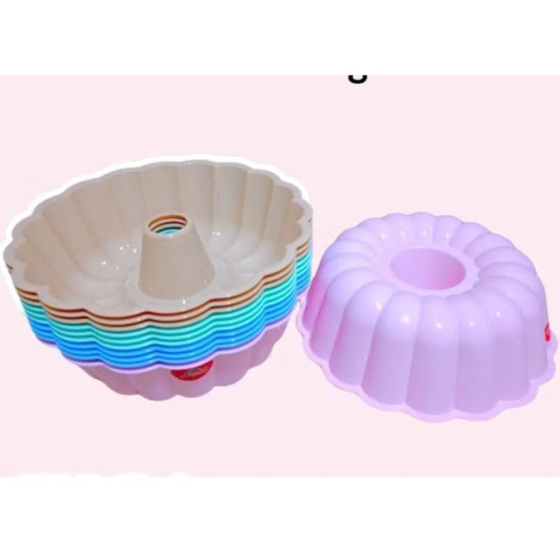 CETAKAN JELLY BULAT 24CM PASTEL