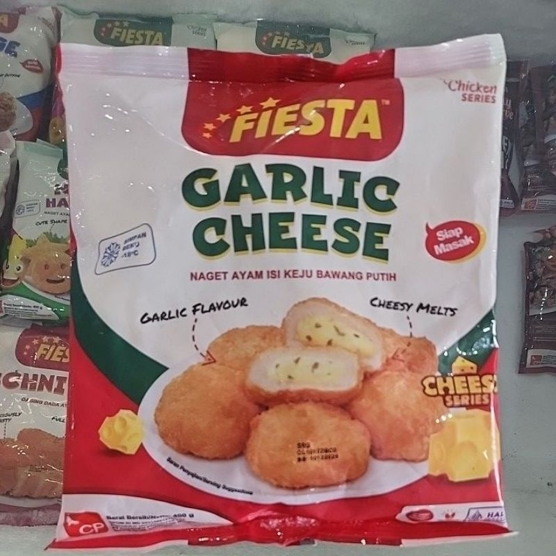 

FIESTA GARLIC CHEESE 400gr