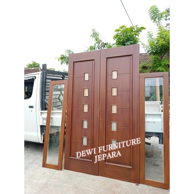 pintu kusen jati pintu utama rumah pintu rumah minimalis