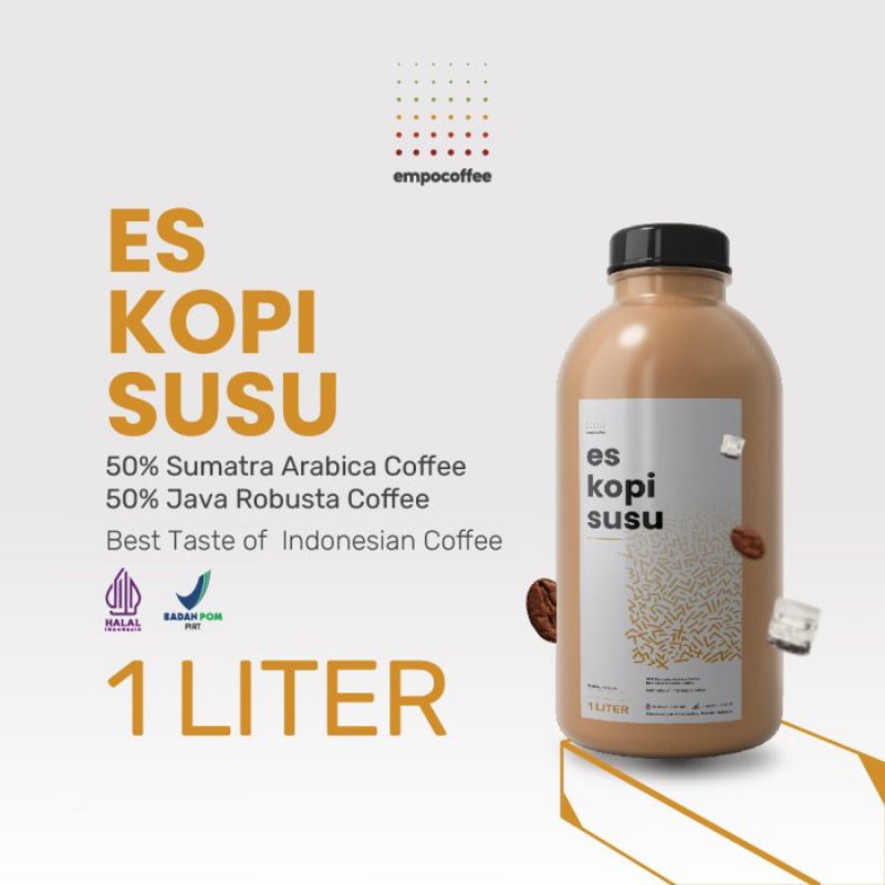 

kopi susu gula aren 1Liter