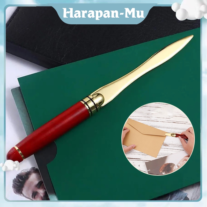 

Kater Pembuka Paket Amplop / Pembuka Surat Gagang Rosewood