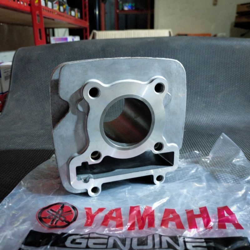 Blok Seher Vega ZR Ukuran Standar Sudah Tanam Liner Boring Kualitas Original Yamaha Genuine Parts YG