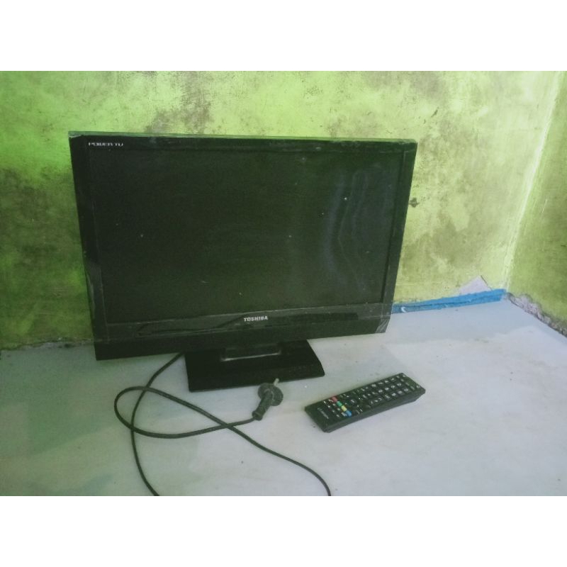TV LED 19 inch, Toshiba Analog Minus