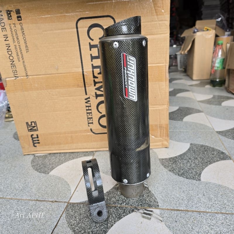 slincer silincer knalpot UNKNOWN FALCON carbon original