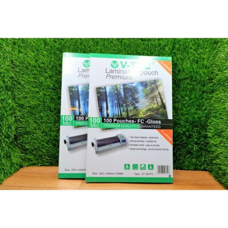

(1 PACK) PLASTIK LAMINATING V-TEC