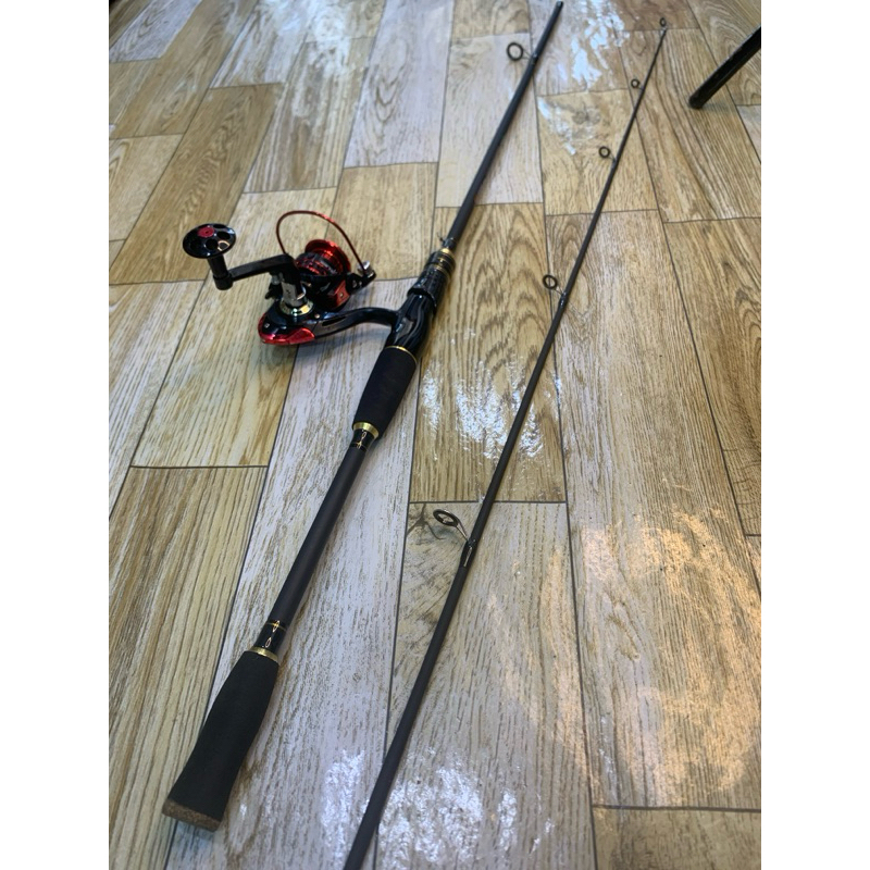 joran Crocodile at telap  180cm set Reel zorro 2000 dan 3000