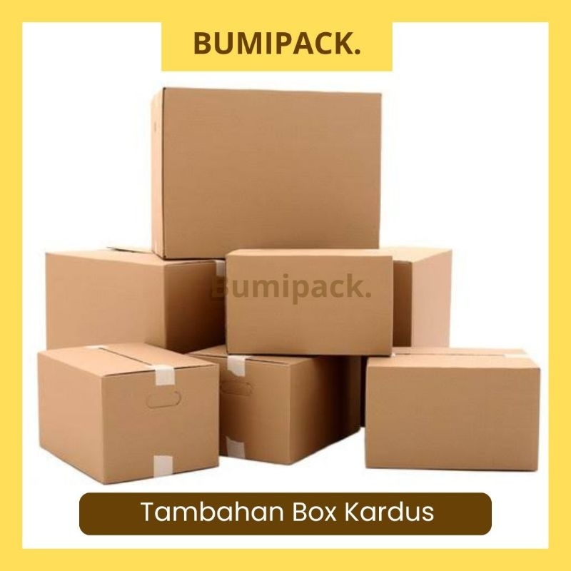 

Tambahan Packing kardus supaya paket lebih aman