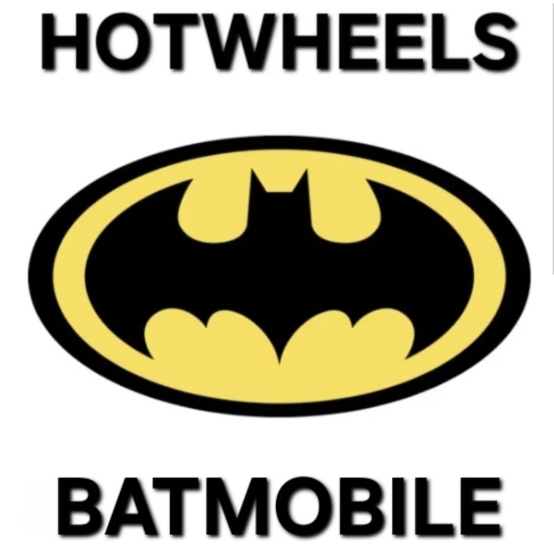 Hot Wheels ALBUM BATMAN - BATMOBILE - HOTWHEELS ORIGINAL ASLI 100% - MAINAN ANAK MOBIL MOBILAN