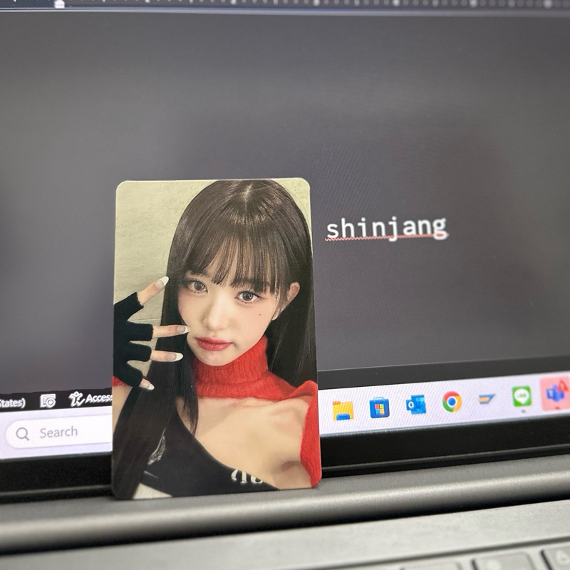 Photocard Wonyoung IVE Wonyoung Yizhiyu 1.0