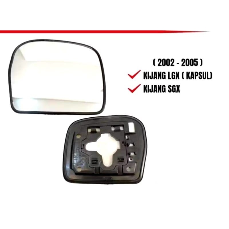 kaca spion mobil Toyota Kijang Super LGX SGX tahun 2002 UP 2005 >100% original