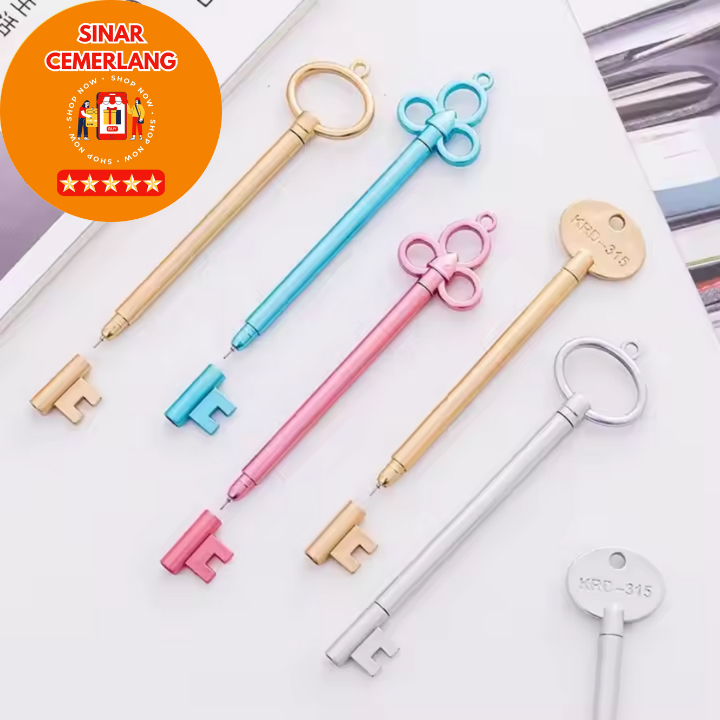 

SC Pulpen Gel Bentuk Variasi Kunci Pulpen Unik Pena Dekorasi Pulpen Anak Sekolah Pulpen Lucu Alat Tulis Sekolah