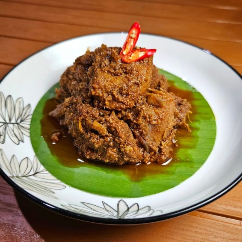 

Rendang Daging Sapi ala Catering Dapur Iya Kemasan Vacum 250 gr & 500gr