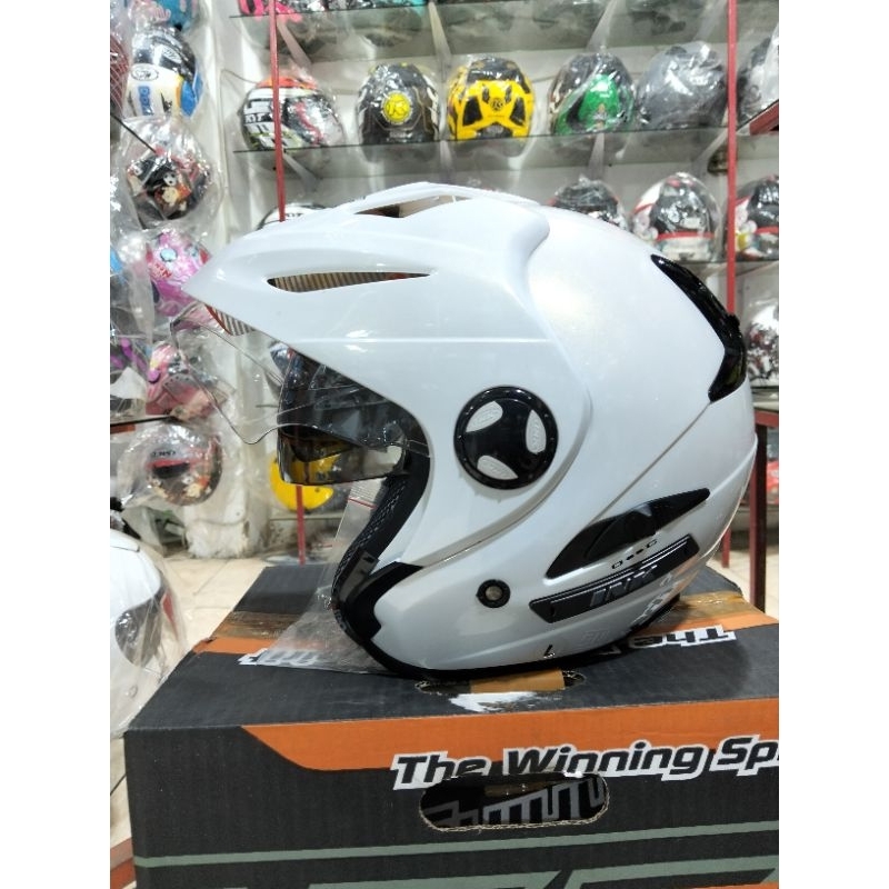 HELM INK FLASH DOUBLE VISOR ORIGINAL