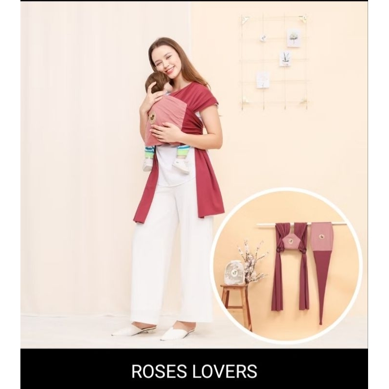 mere et moi flexi baby wrap preloved