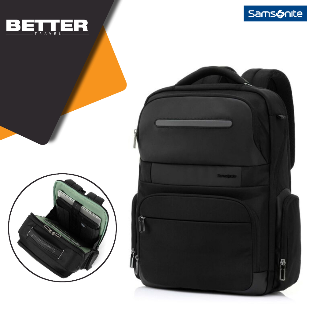 Tas ransel pria SAMSONITE backpack laptop 15 inch kantor kuliah original