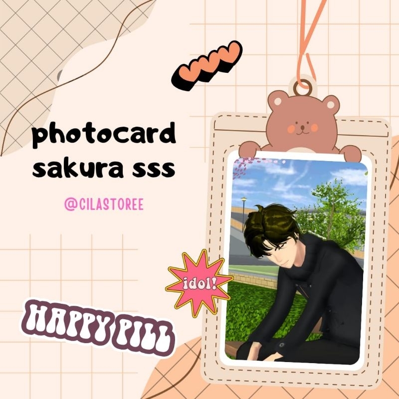 Photocard sakura school simulator