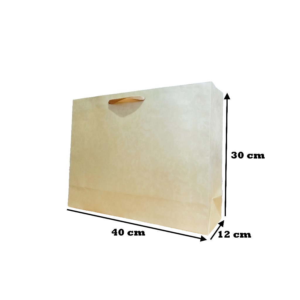 

PaperBag Polos - JASMINE GOLD - 40cm x 12cm x 30cm
