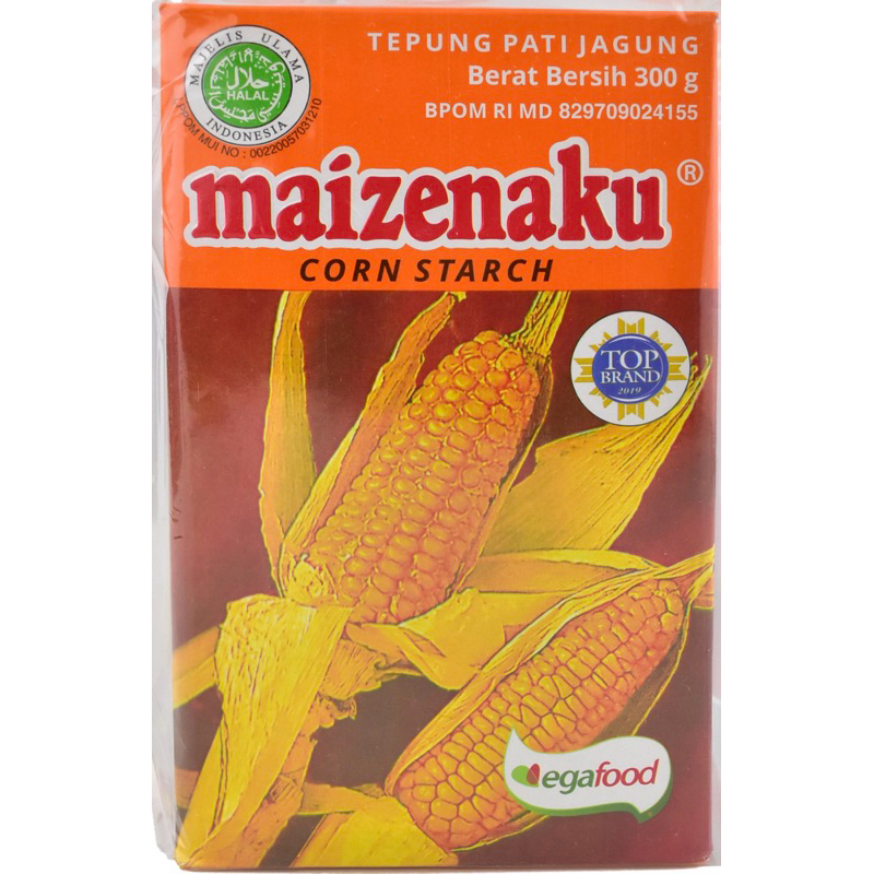

Tepung Maizena Maizenaku 300 gr / Corn Starch / Tp Jagung Egafood 300g gram Kemasan Dus