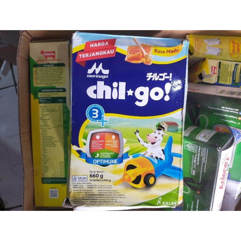 

Morinaga Chil-go! Madu/vanila 660gr REJECT KEMASAN