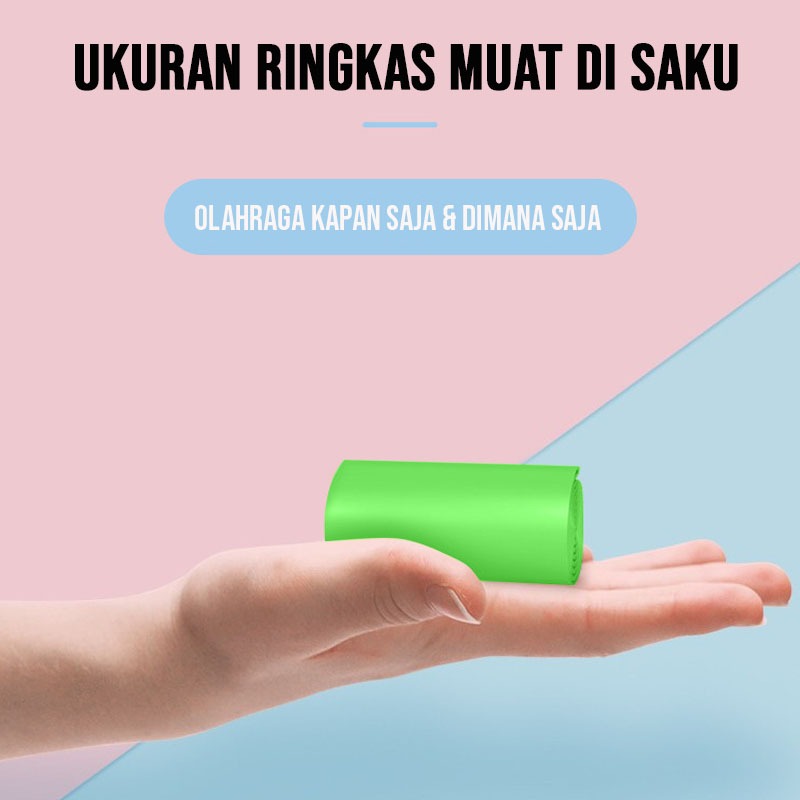 BEST DEALS CUCI GUDANG RESISTANCE BAND KARET OLAHRAGA ALAT OLAHRAGA KAKI & PANTAT BAHAN KUAT &
