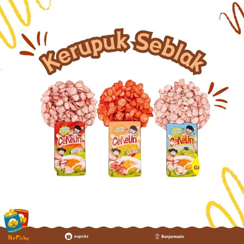

Kerupuk Seblak Cekelin (50 gr) 2 pcs