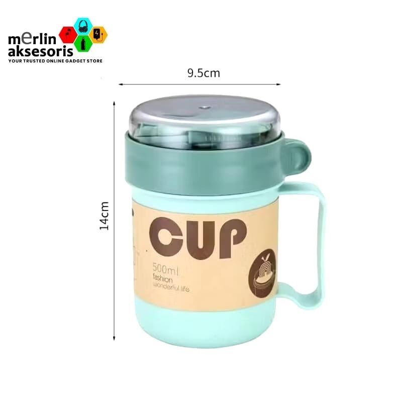 Tedemei Soup & Thermos Soup Cup 530ML