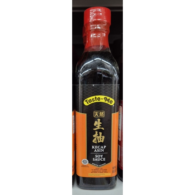 

Kecap Asin TASTE-ME Soy Sauce 370g - HK.