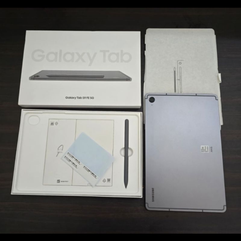Samsung TAB S9 FE 5G Cellular 6/128 GB wifi Resmi Indonesia Bekas Second