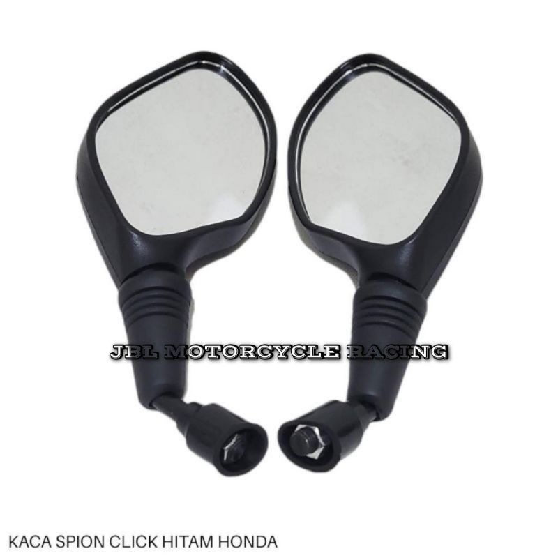Kaca Spion Motor MHA Click Polos Hitam Thailand Honda Universal Original - Kaca Spion Click Polos Hi