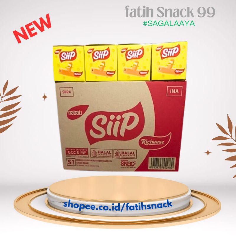 

NABATI SIIP BOX ISI 12 BOK X 20 PCS X 4G WAFER STIK JAGUNG