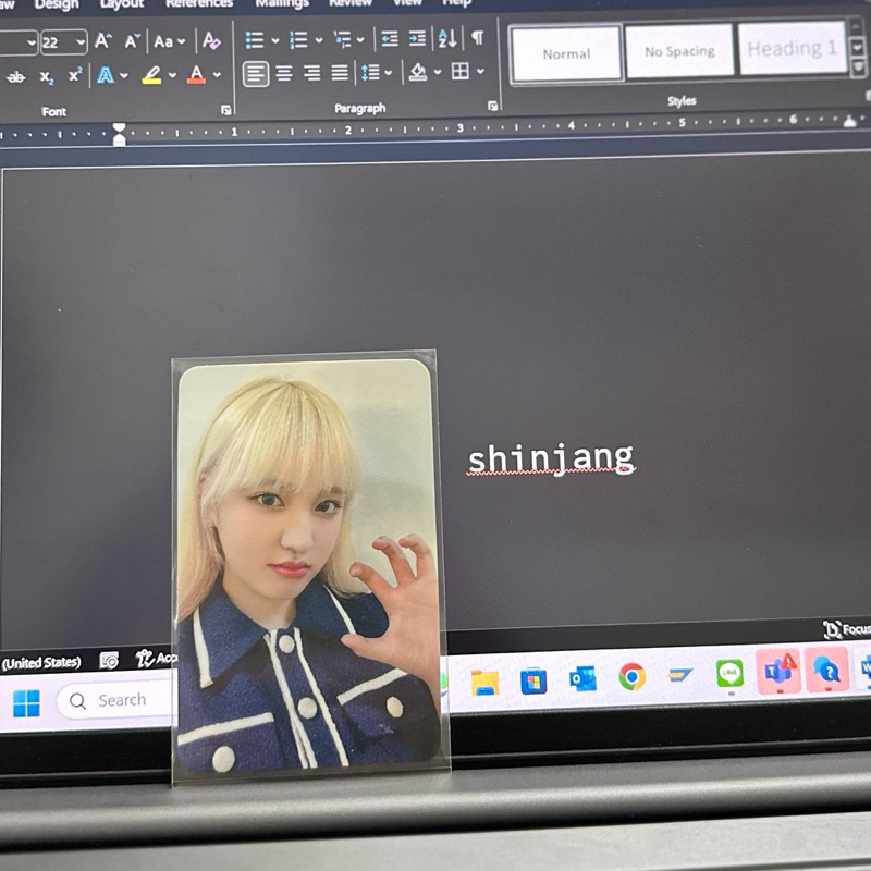 Photocard Liz Ive Soundwave 1.0