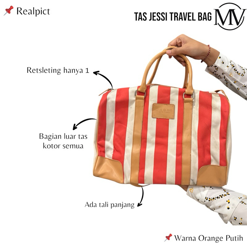 Tas Jessi Travel Bag Preloved