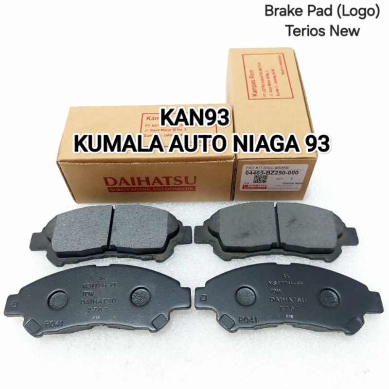 BRAKEPAD-KAMPAS REM DAIHATSU NEW TERIOS ORIGINAL