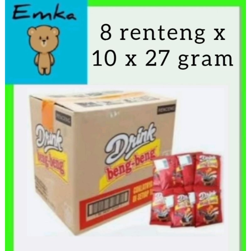 

Beng beng drink 1 dus isi 8 rtg x 10 x 27 gram