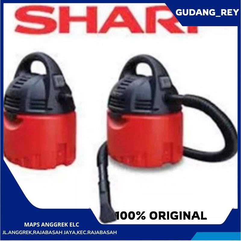 vacuum cleaner SHARP EC-CW60R vacum Penyedot debu. Low watt, full power garansi resmi