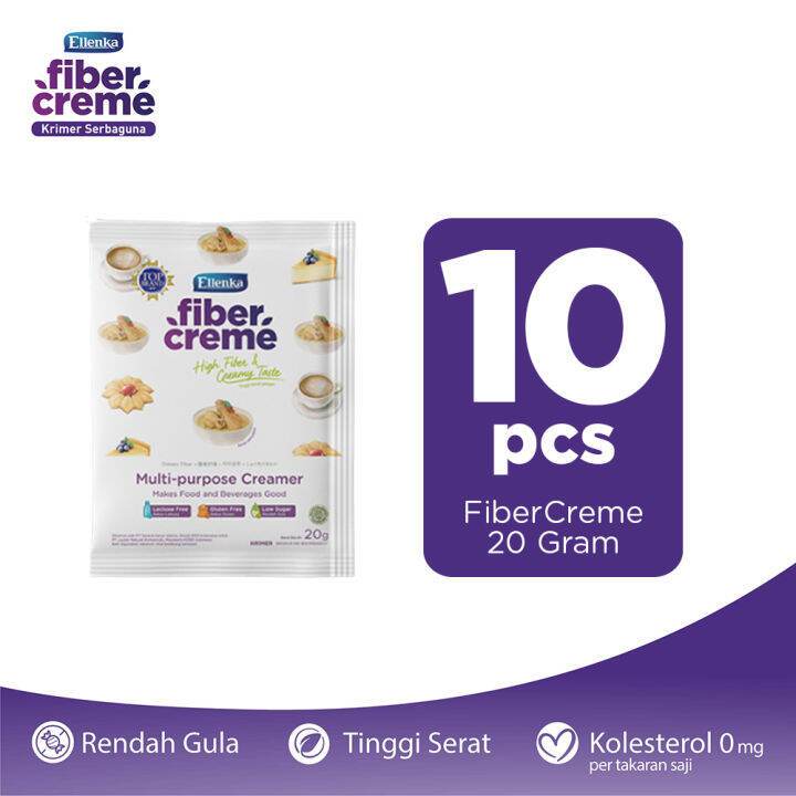 

Fiber Creme Krimer Serbaguna Renceng 10 x 20 gr