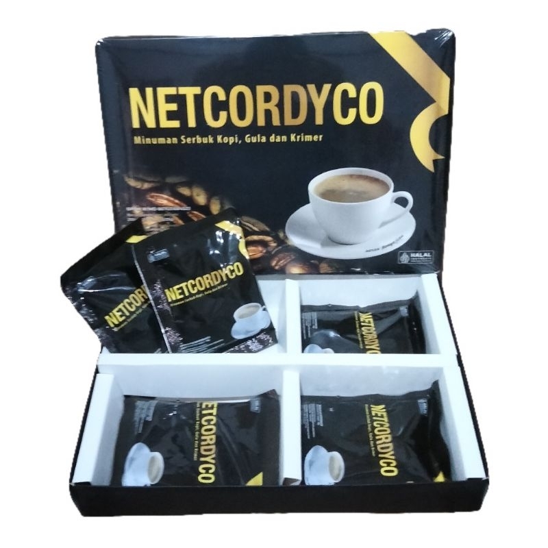 

KOPI KORDIKO ORIGINAL || NETCORDYCO KEMASAN BARU || 1 SACHET 25 Gram