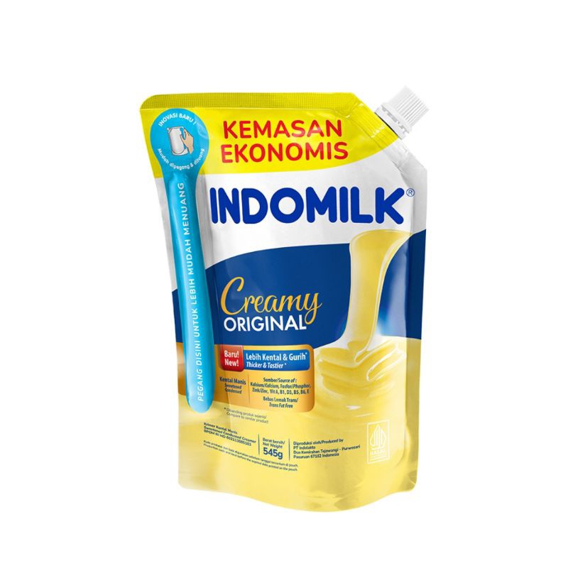 

Indomilk Krimer Kental Manis Creamy Original / Swiss Choco 545 gr