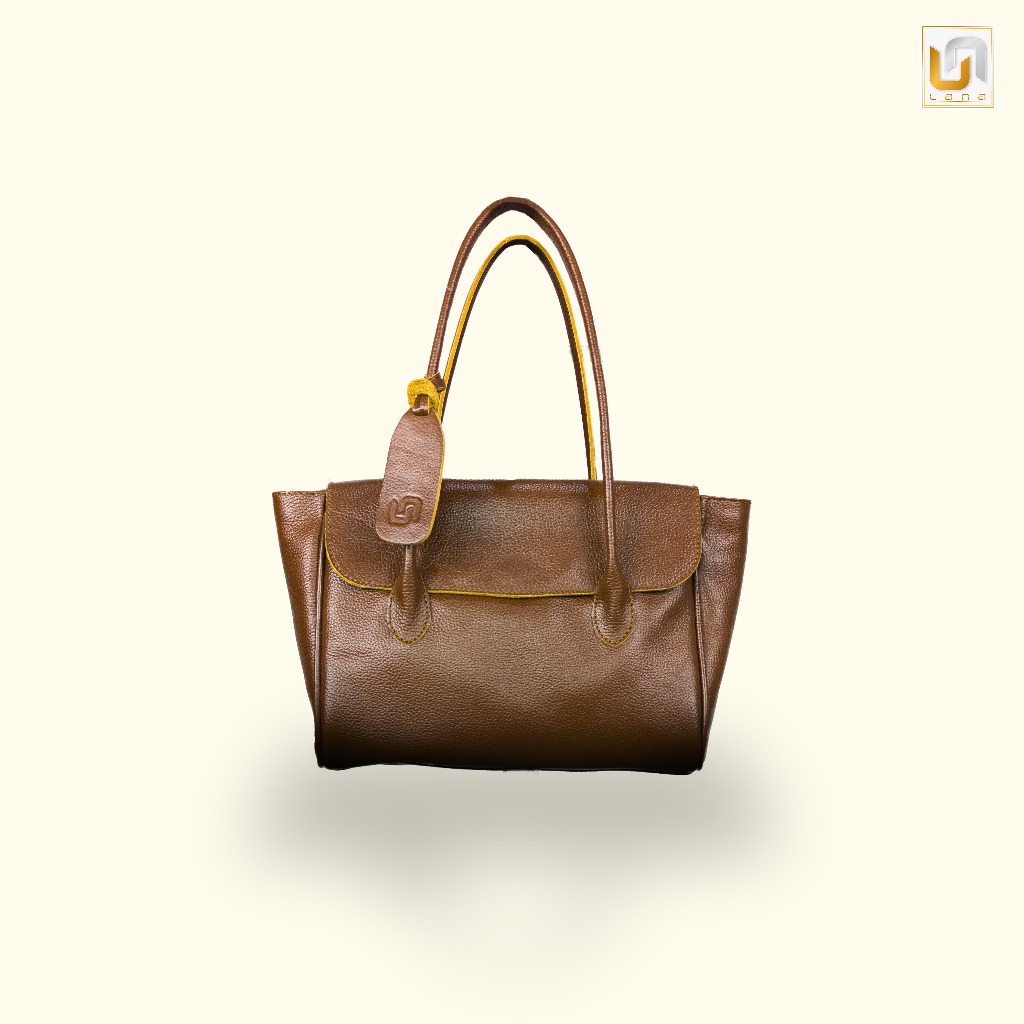 [ ZARA TAS TOTEBAG - by Lana Leather ] Tas Kulit Wanita Tote Bag Kulit Lokal Tas Kulit Polos Premium