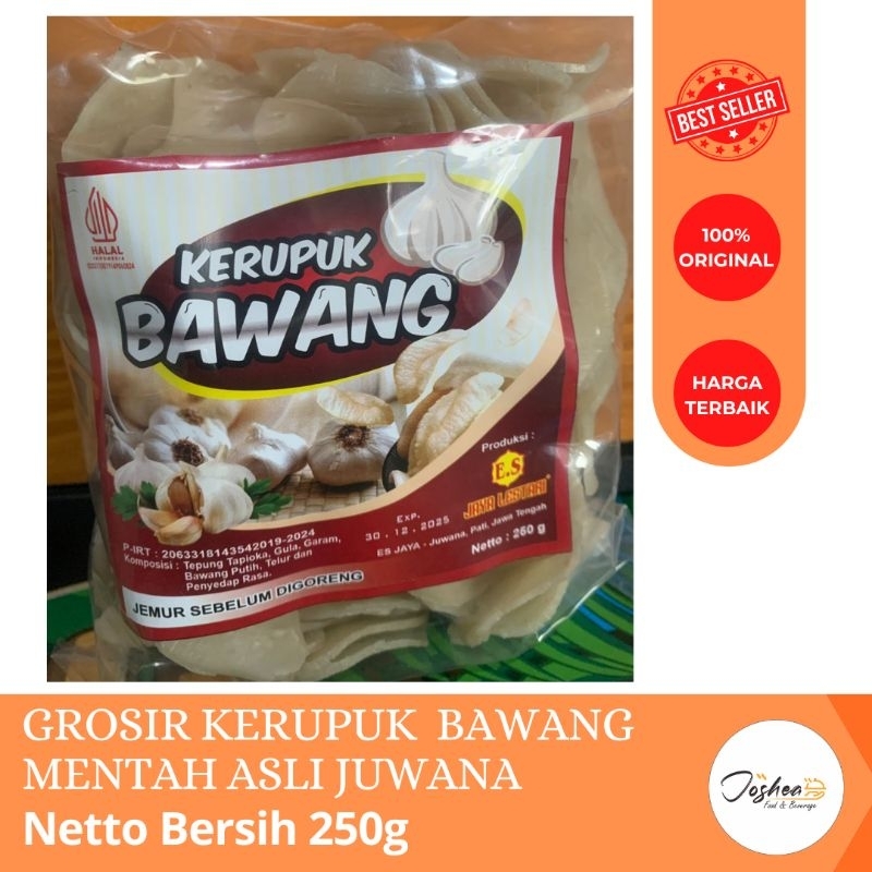 

kerupuk Bawang Jaya Lestari Mentah 250g Asli Juwana Harga Grosir