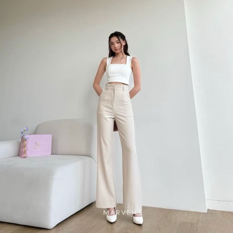Gigi Pants - Celana Cutbray - Gigi Cutbray Pants Highwaist - Cutbray Highwaist Pants