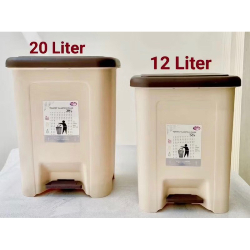 Kotak Sampah Injak / Tempat Sampah Injak LOVENIA