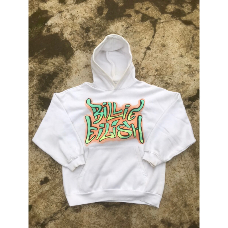 hoodie fit bershka x billie eilish