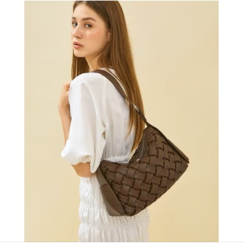 DUBLIN BAG WARNA CHERRY RED BY MADELYN BAG ORIGINAL PRELOVED