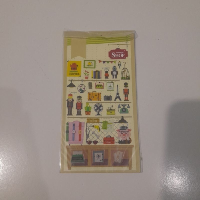 

sticker deco journal diary phonecase paris, vintage, sheep new