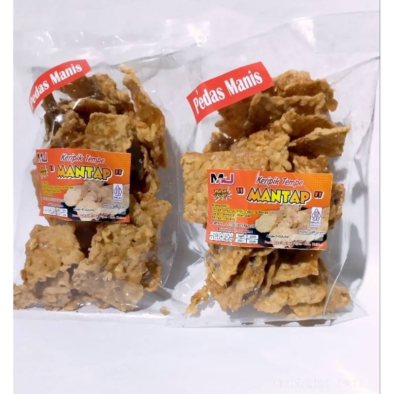 

kripik tempe pedas manis